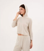 TOPG SILVERHOODIE WOMAN 001